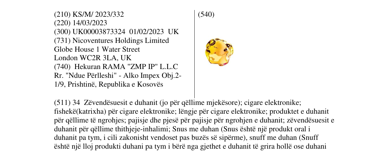 Zëri i markës farat e bananes në buletin