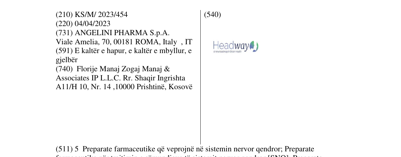 Zëri i markës Headway në buletin