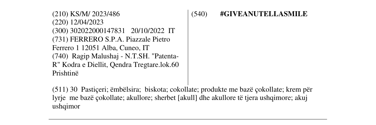 Zëri i markës #GIVEANUTELLASMILE në buletin
