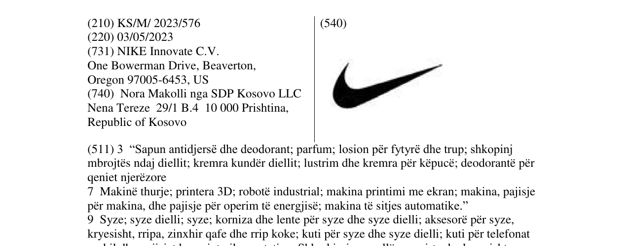 Zëri i markës swosh në buletin