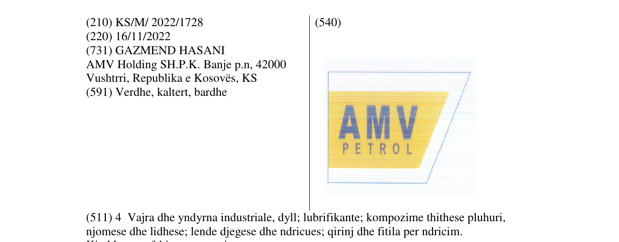 Zëri i markës AMV në buletin
