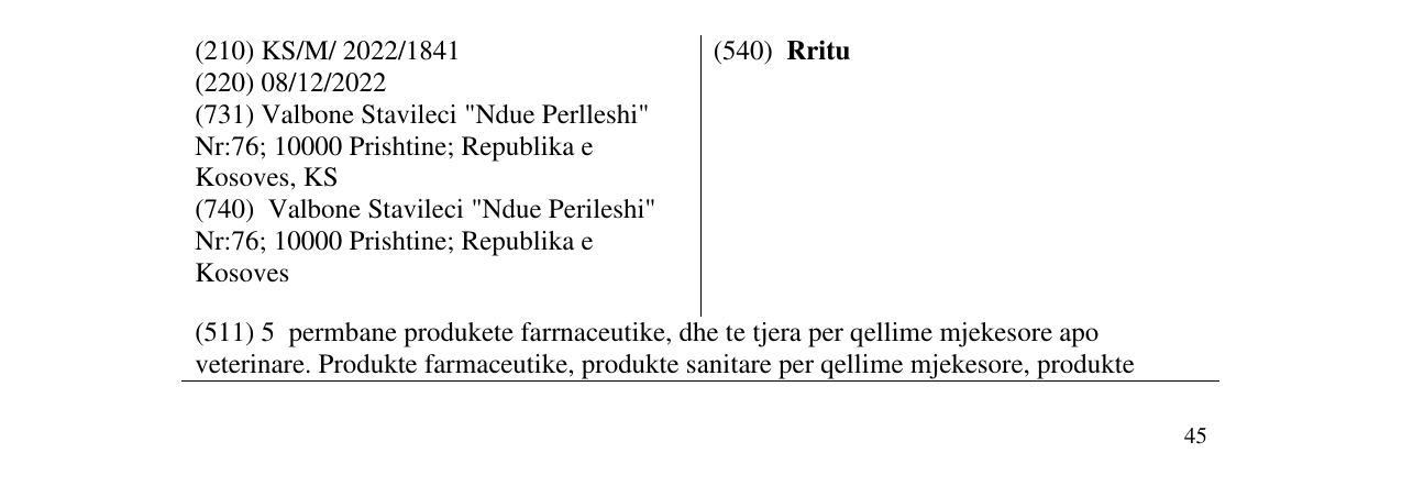 Zëri i markës Rritu në buletin