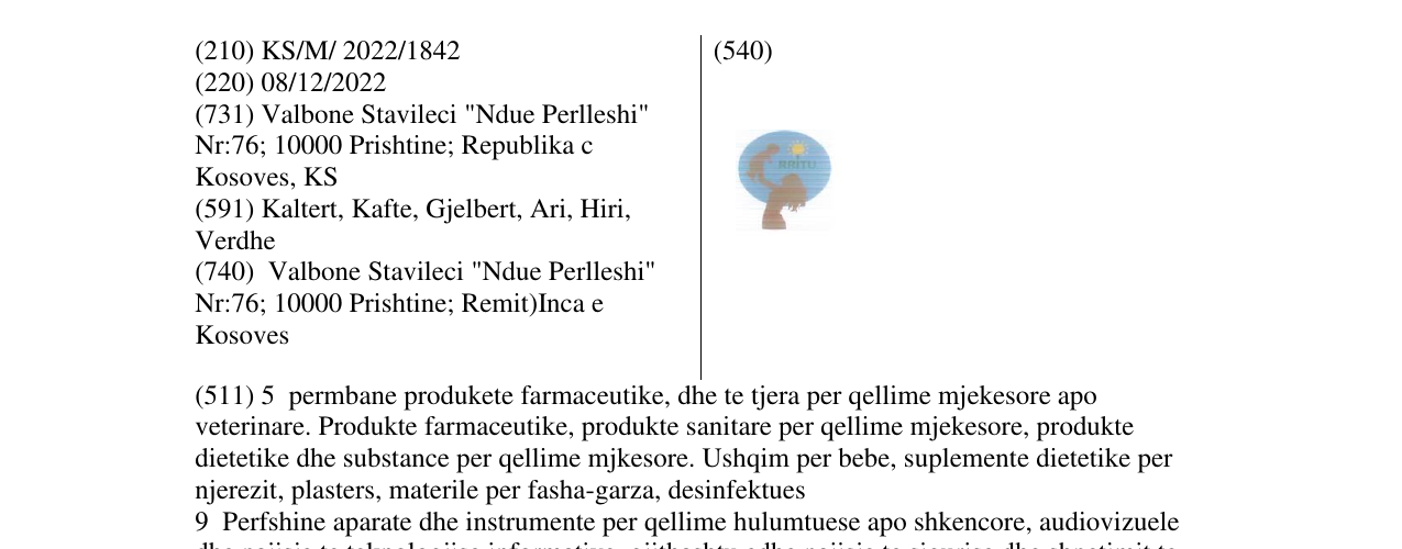 Zëri i markës RRITU në buletin