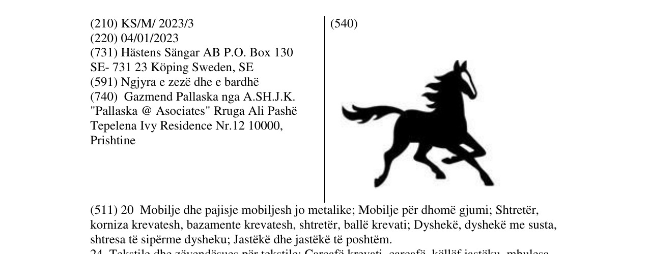 Zëri i markës Markë figurative në buletin