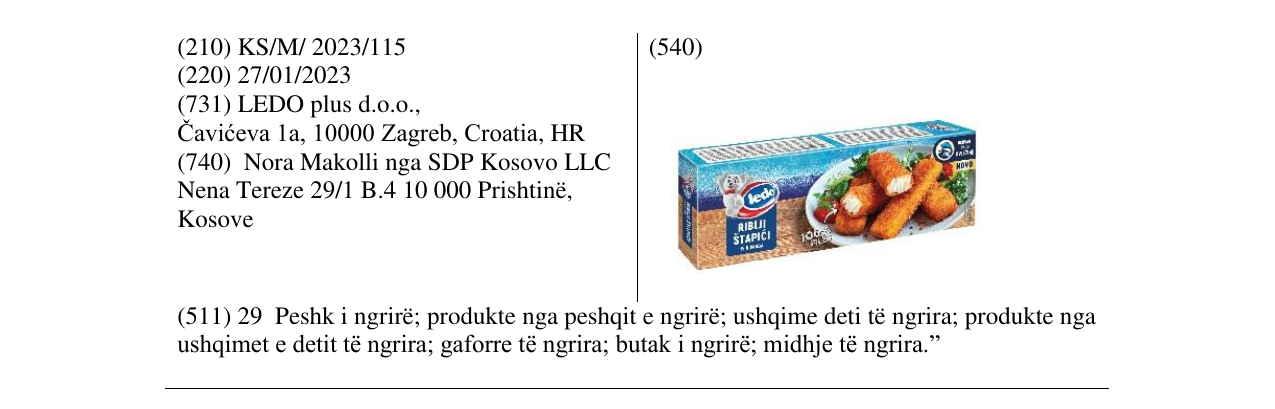 Zëri i markës LEDO në buletin