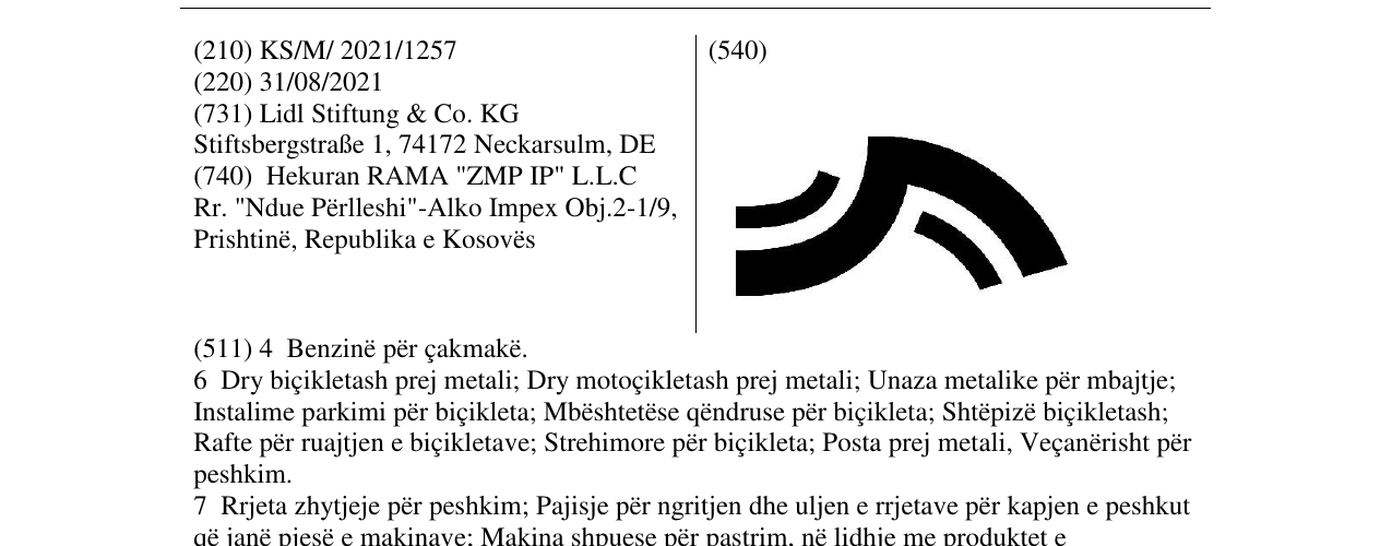 Zëri i markës Markë figurative në buletin