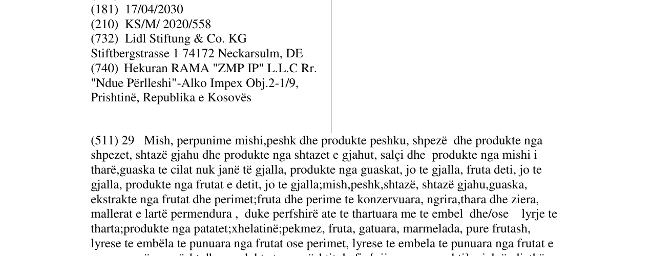 Zëri i markës Alpenfest në buletin