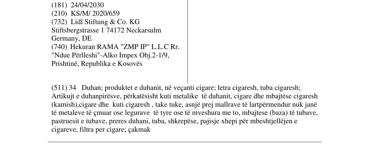 Zëri i markës Goldfield në buletin