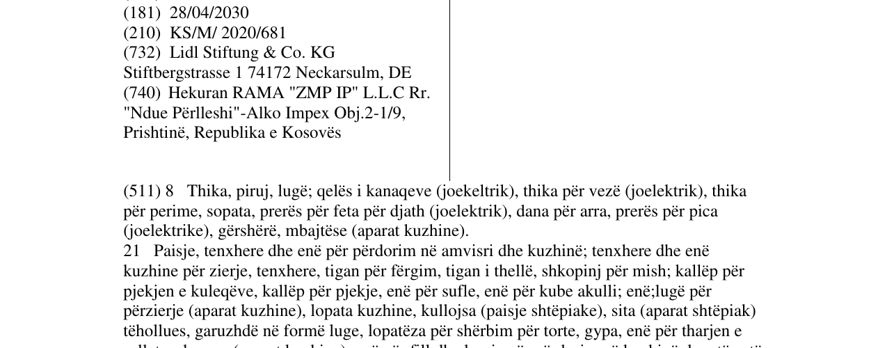 Zëri i markës Camaro në buletin