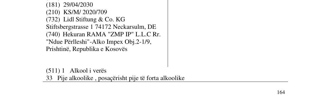 Zëri i markës James Cook në buletin