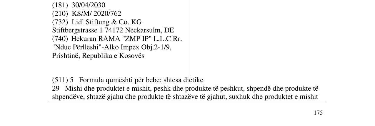 Zëri i markës Bio Organic në buletin