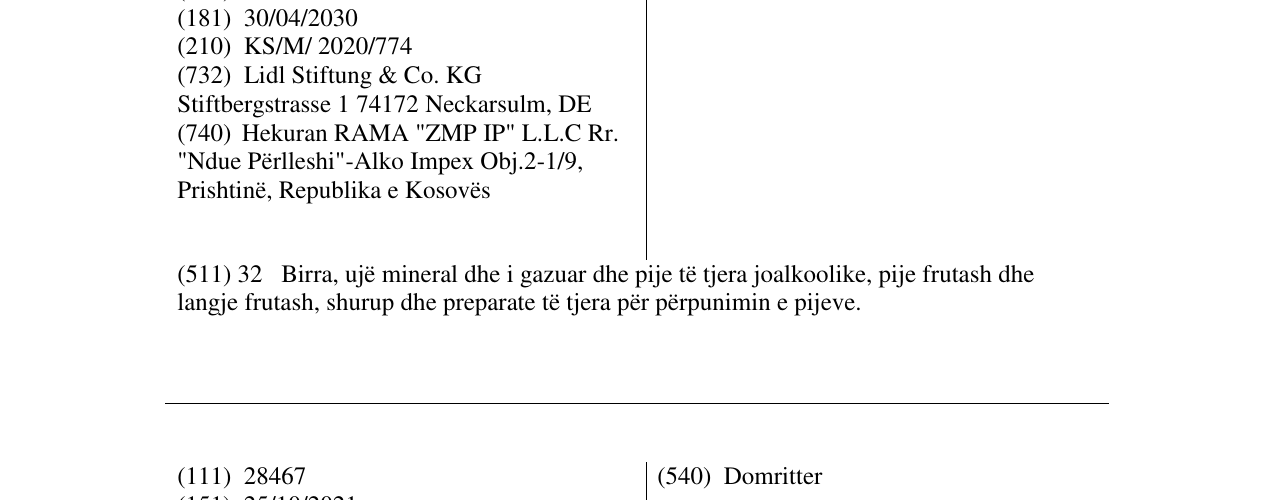 Zëri i markës Dizzy në buletin