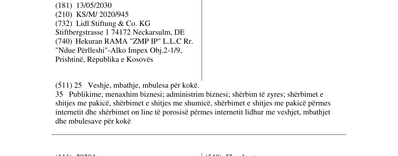 Zëri i markës footflexx në buletin