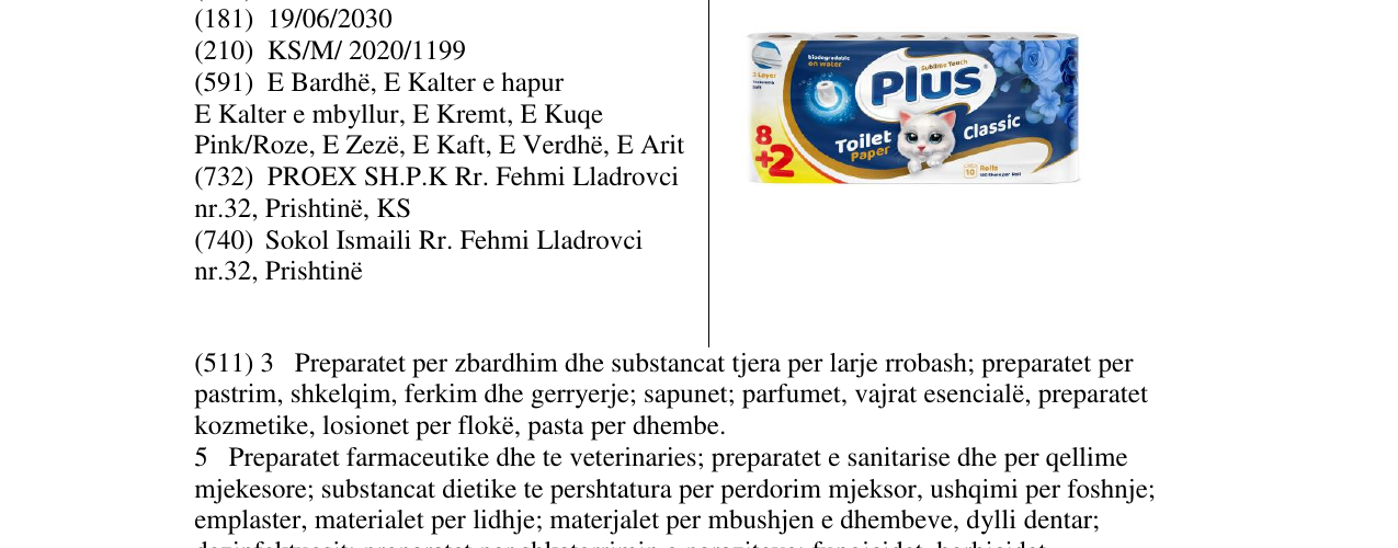 Zëri i markës plus në buletin