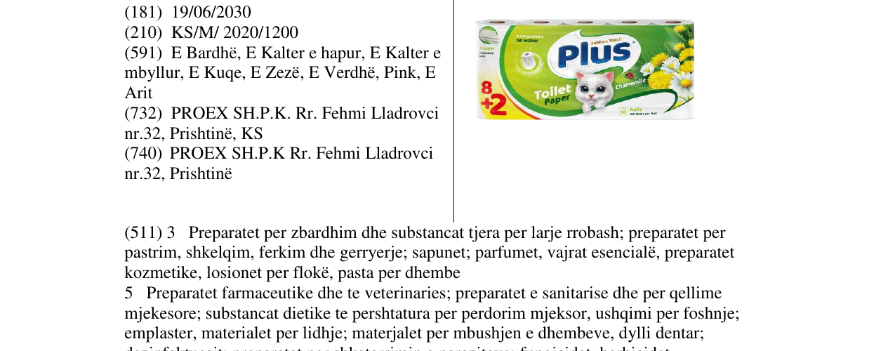 Zëri i markës PLUS në buletin