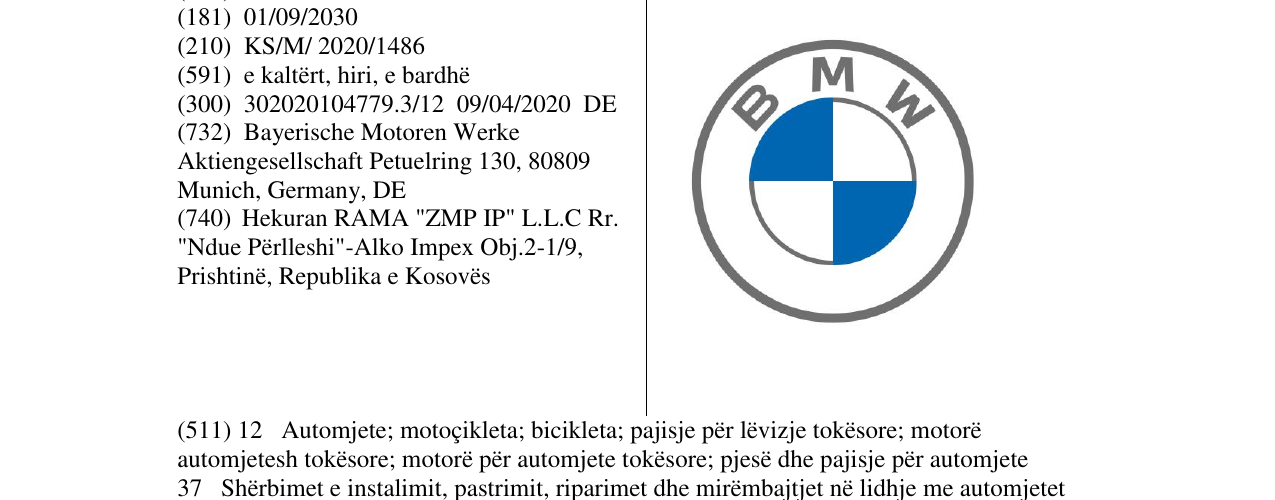 Zëri i markës BMW në buletin