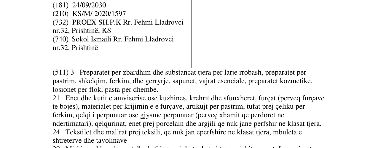 Zëri i markës IBUDGET në buletin
