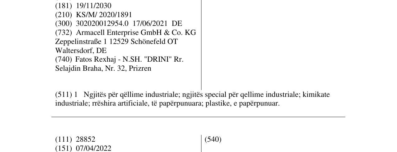 Zëri i markës ArmaFlex në buletin