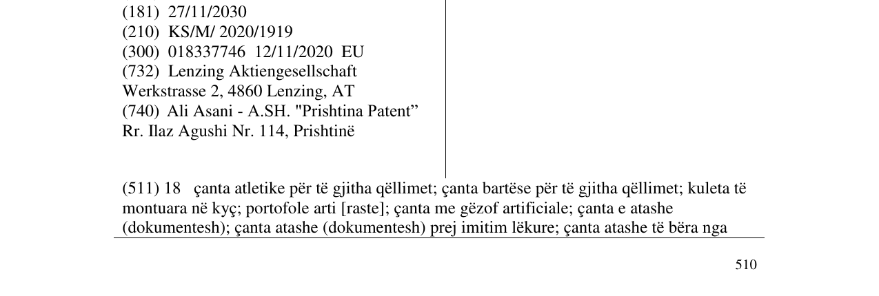 Zëri i markës TENCEL në buletin