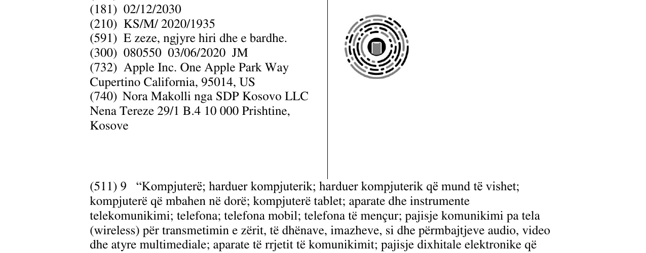 Zëri i markës device në buletin
