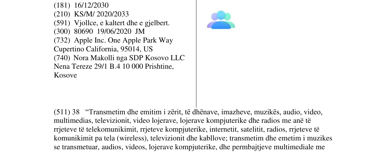Zëri i markës apple në buletin