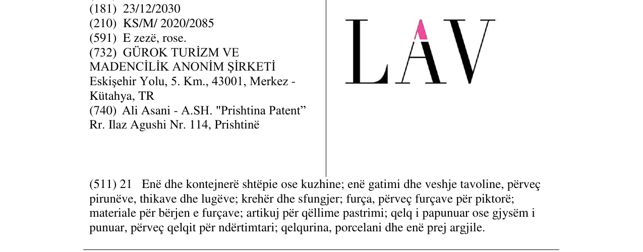 Zëri i markës LAV në buletin