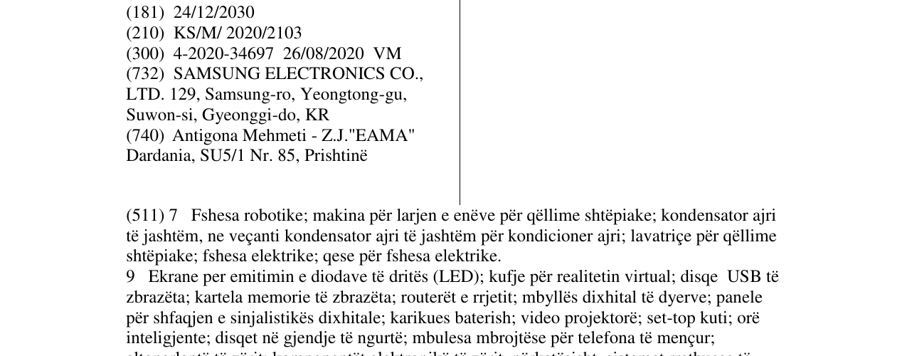 Zëri i markës Arcashield në buletin
