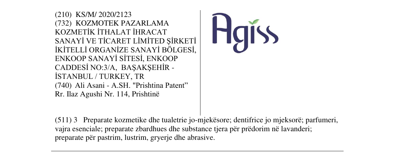 Zëri i markës AGIS në buletin