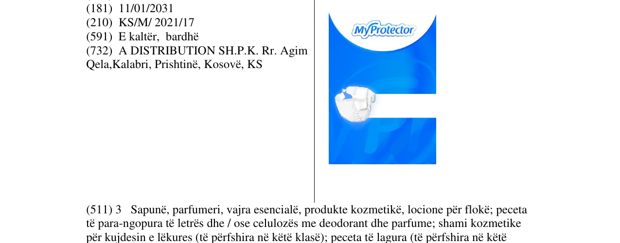 Zëri i markës my protector në buletin