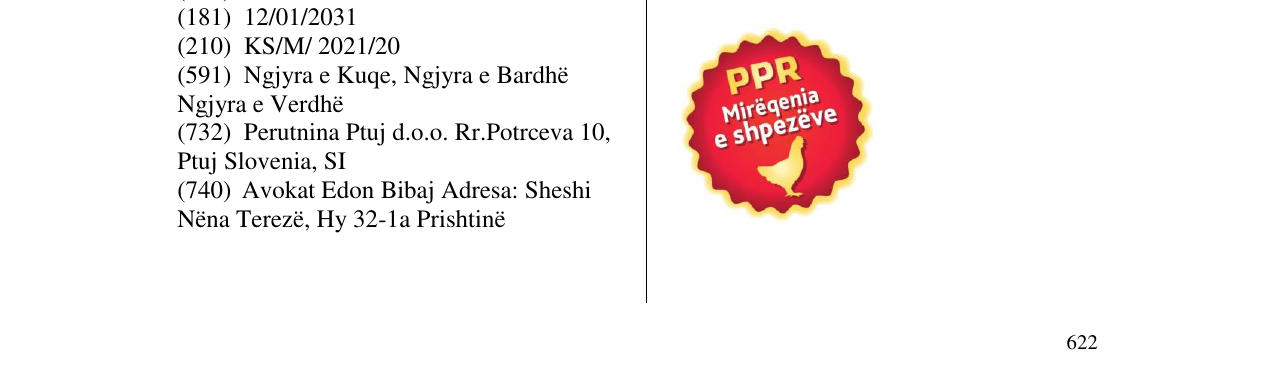 Zëri i markës PPR në buletin