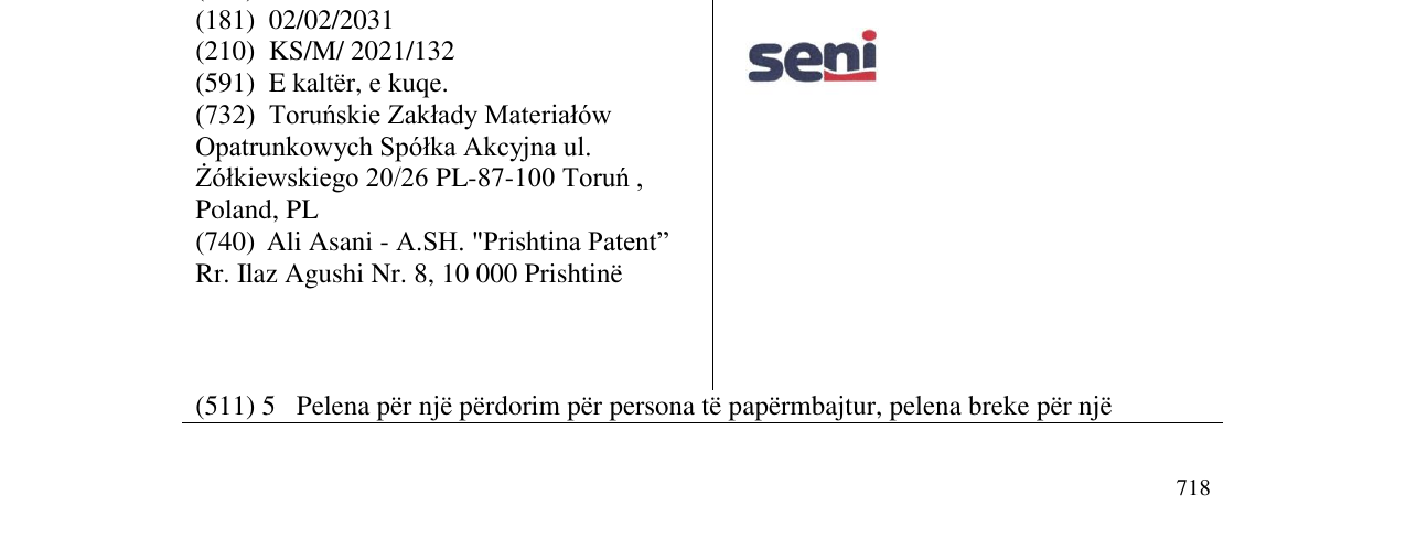 Zëri i markës seni në buletin