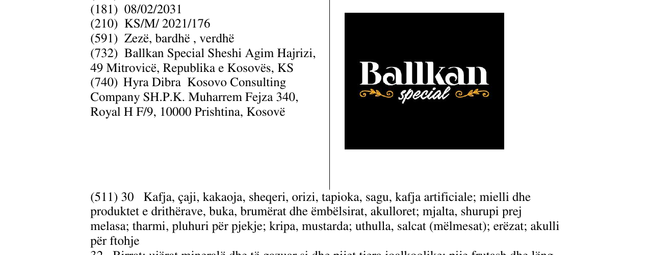 Zëri i markës Ballkan special në buletin