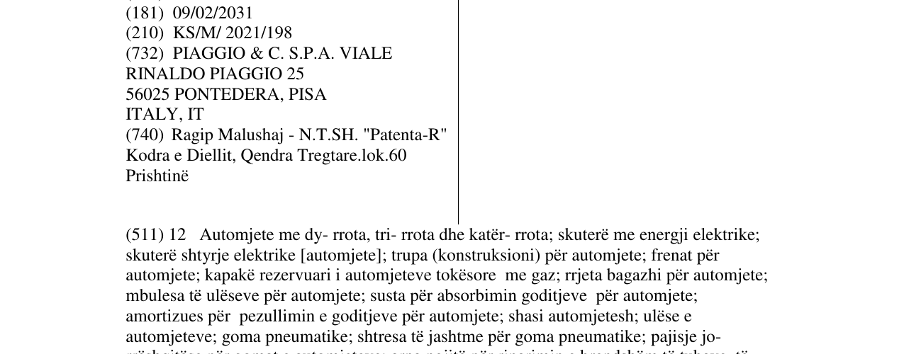 Zëri i markës MYMOOVER në buletin