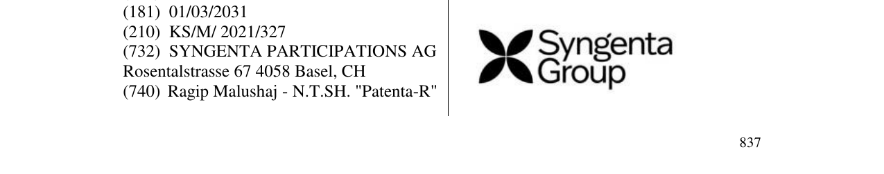 Zëri i markës Syngenta Group në buletin