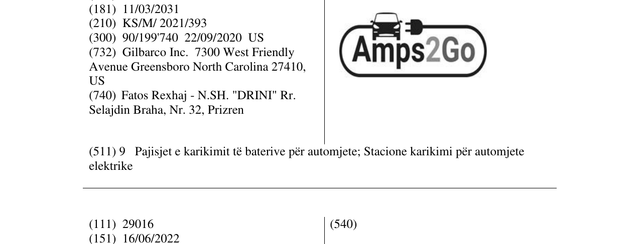 Zëri i markës Amps2Go në buletin