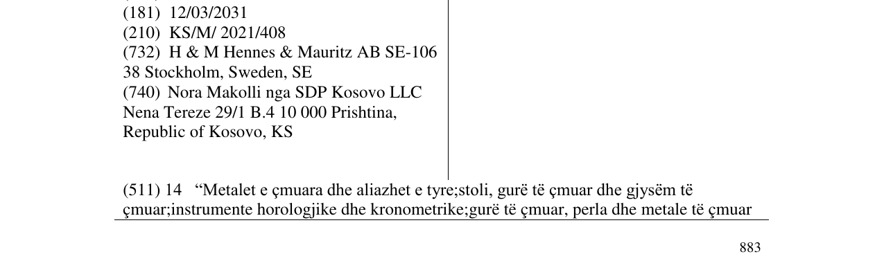 Zëri i markës DIVIDED në buletin