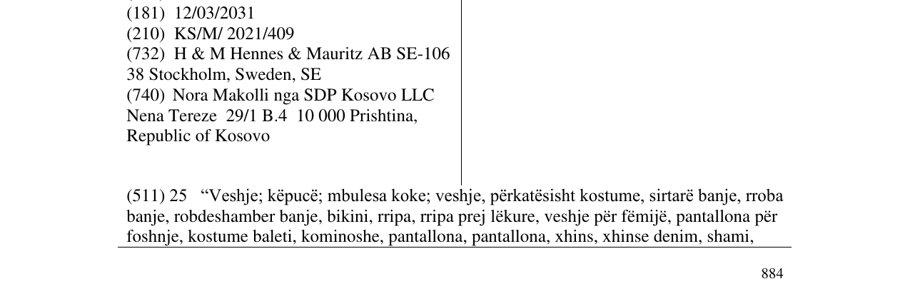 Zëri i markës &DENIM në buletin