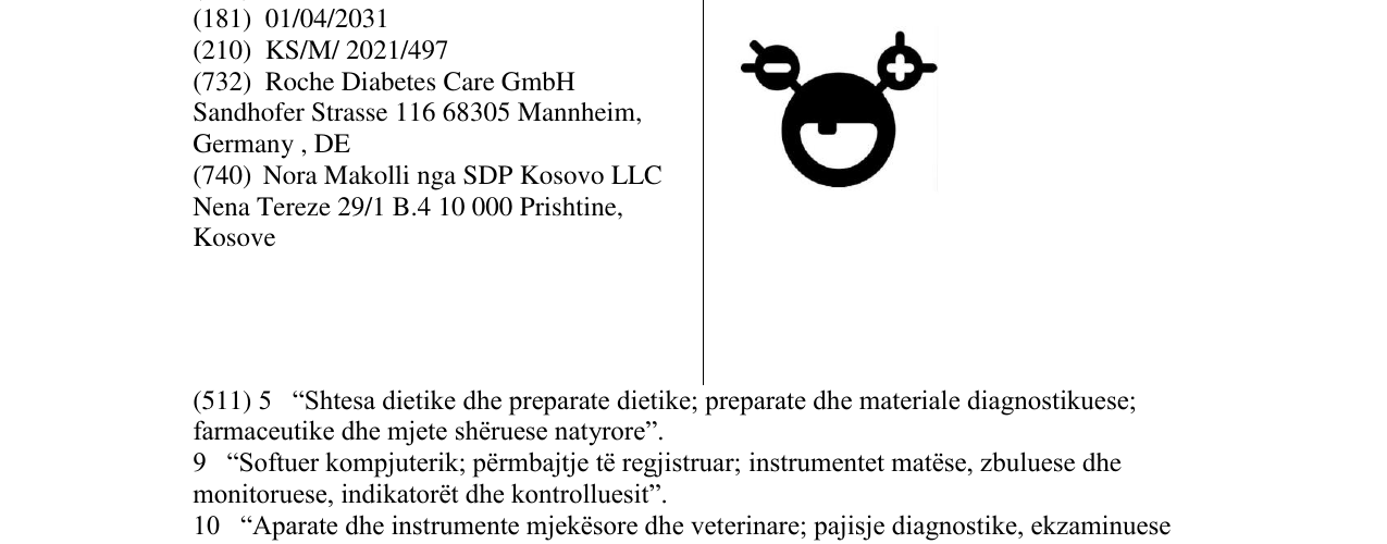 Zëri i markës mysugr në buletin