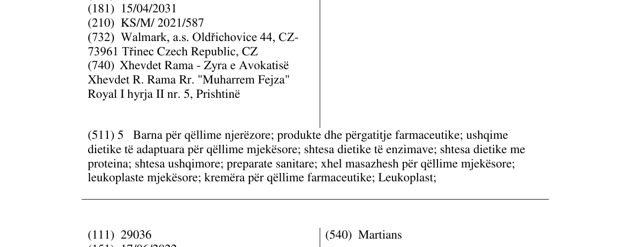 Zëri i markës Arthrostop në buletin