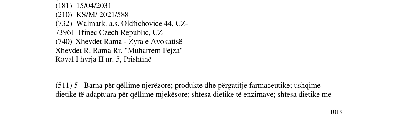 Zëri i markës Martians në buletin