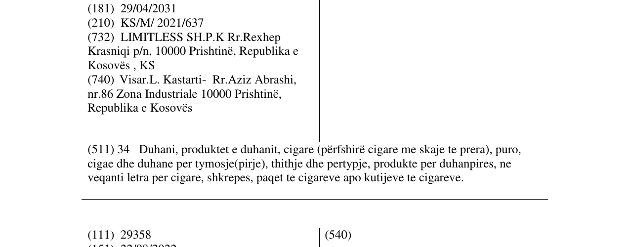 Zëri i markës Captain Paul në buletin