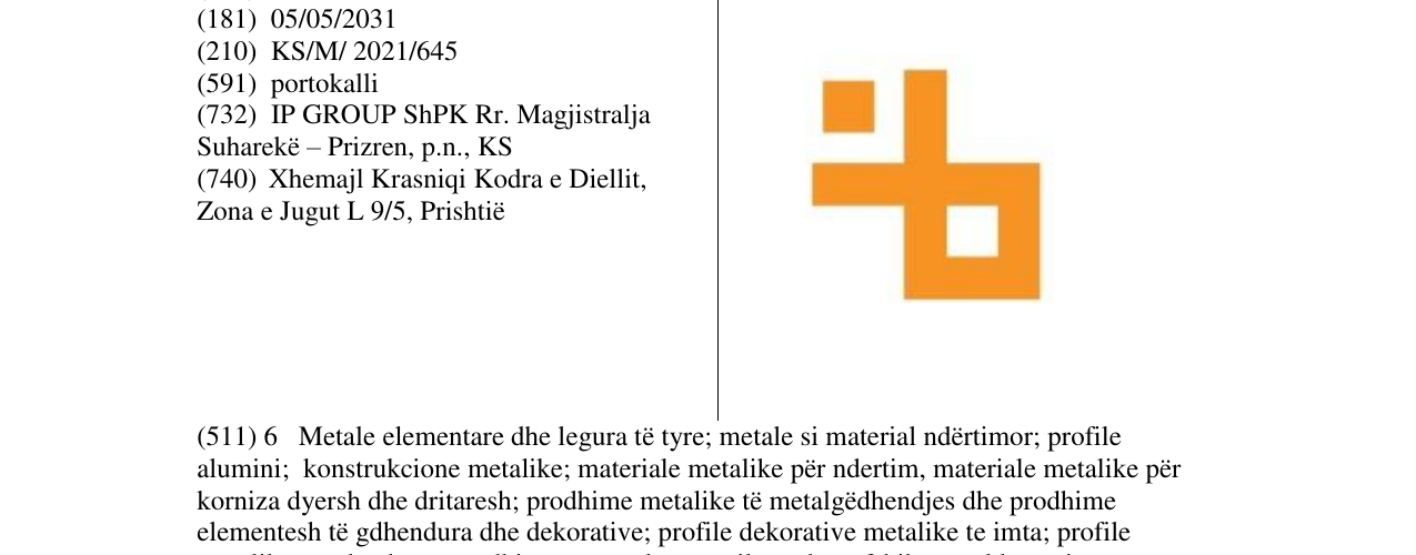 Zëri i markës IP Group në buletin