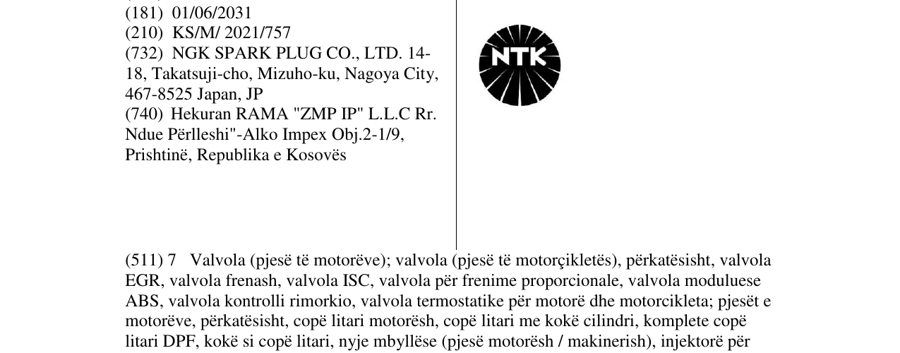 Zëri i markës NTK në buletin
