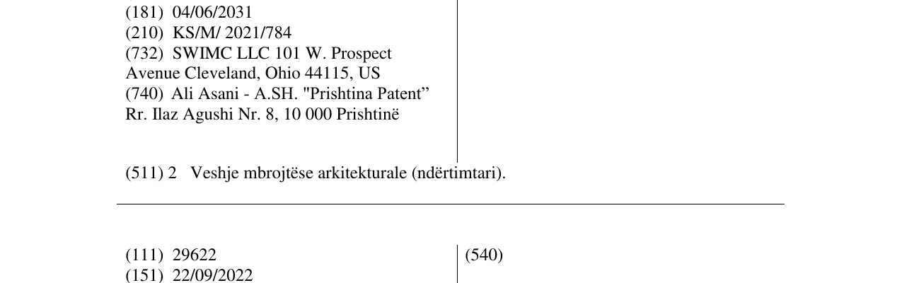 Zëri i markës SYNTHA PULVIN në buletin