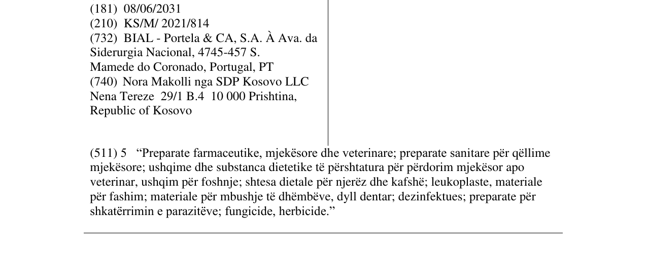 Zëri i markës DIACOL në buletin