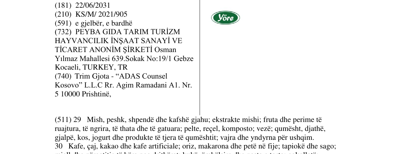 Zëri i markës yore në buletin