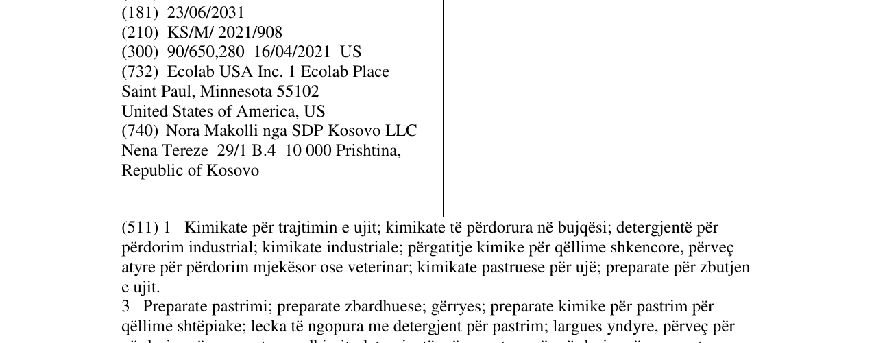 Zëri i markës WHERE HEALTH BEGINS në buletin