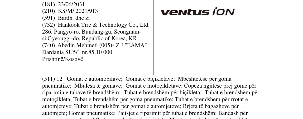 Zëri i markës Markë figurative në buletin