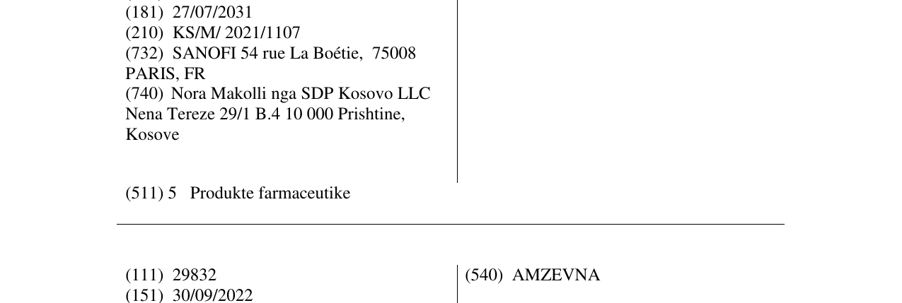 Zëri i markës KORJAYA në buletin