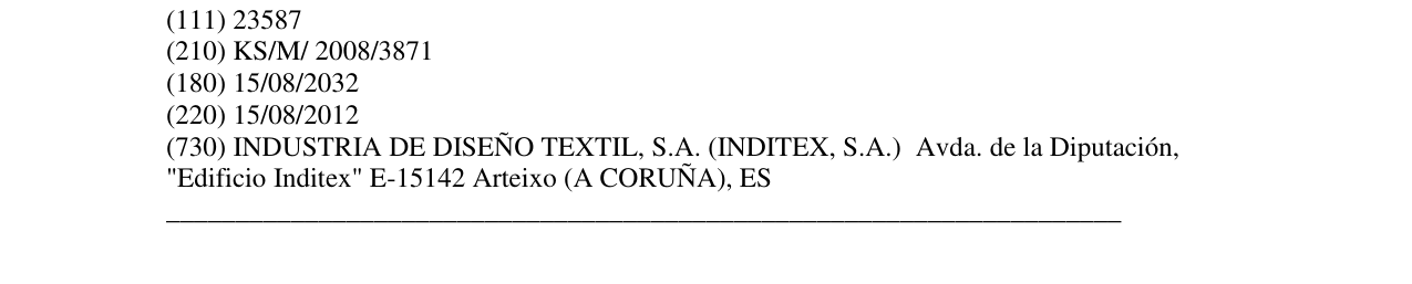 Zëri i markës ZARA në buletin
